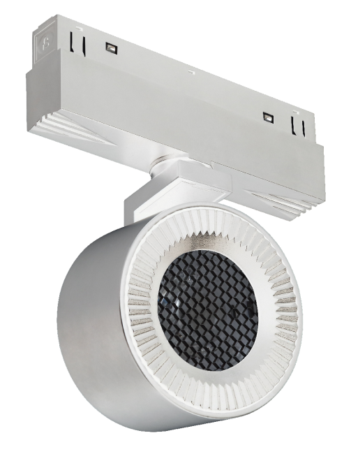 Трековый магнитный светильник iLedex Vision SMART 4822-010-D82-12W-38DG-WH (WALL WASHER)