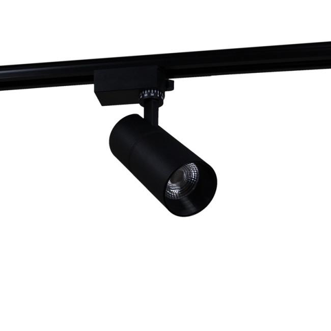 Трековый однофазный светильник Reluce 06620-9.3-001QY LED20W BK Трековый однофазный светильник Reluce 06620-9.3-001QY LED20W BK