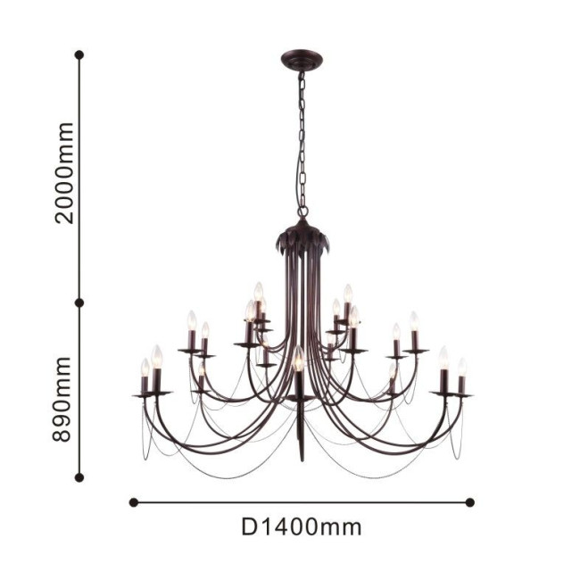 Подвесная люстра F-Promo Plini 2590-20P Подвесная люстра F-Promo Plini 2590-20P
