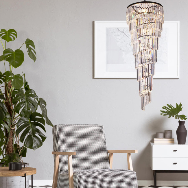 Каскадная люстра Divinare 3011/01 SP-18 Каскадная люстра Divinare 3011/01 SP-18