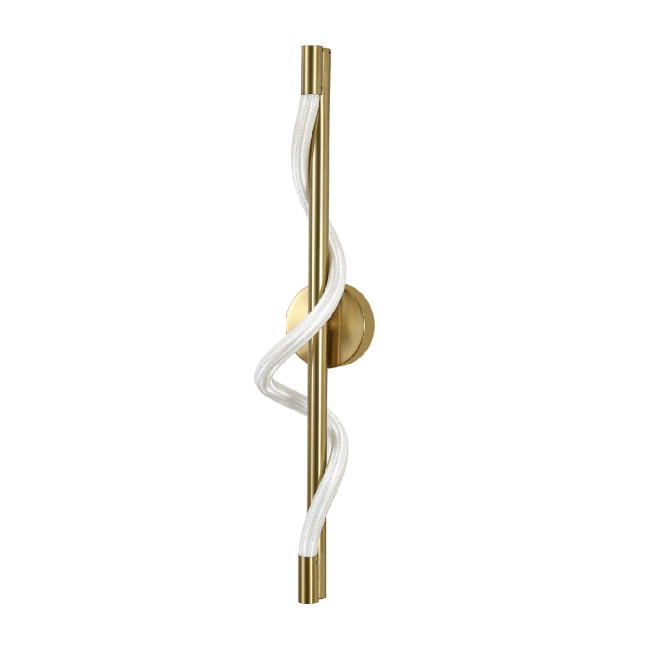 Настенный светильник Indigo Intreccio 14025/1W Brass V000142L Настенный светильник Indigo Intreccio 14025/1W Brass V000142L