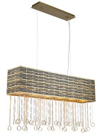 Подвесная люстра Lucia Tucci Perso 4930.6 Gold&Black Подвесная люстра Lucia Tucci Perso 4930.6 Gold&Black