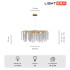 Подвесная люстра Lightera Curls LE303L-11G Подвесная люстра Lightera Curls LE303L-11G