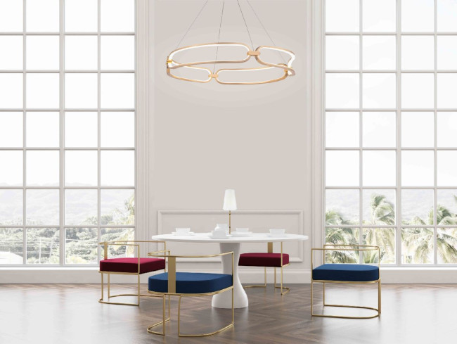 Подвесной светодиодный светильник Maytoni Chain MOD017PL-L50MG