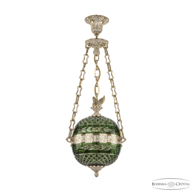 Подвесной светильник Bohemia Ivele Crystal 71000P/25 GW Clear-Green/H-1J FS1S Подвесной светильник Bohemia Ivele Crystal 71000P/25 GW Clear-Green/H-1J FS1S