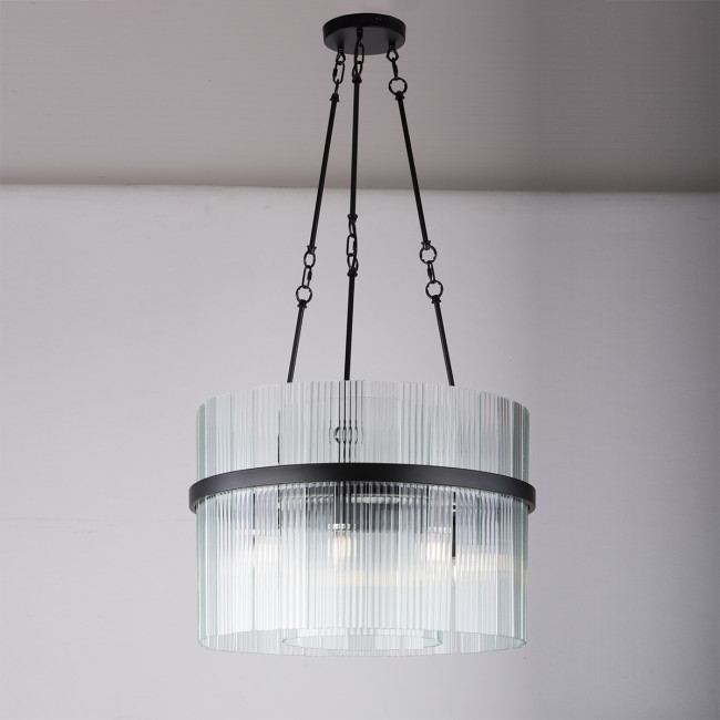 Подвесная люстра DeLight Collection MD2313-8A matt black Подвесная люстра DeLight Collection MD2313-8A matt black