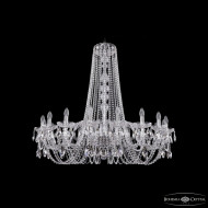 Подвесная люстра Bohemia Ivele Crystal 1402/18/400/h-105 Ni