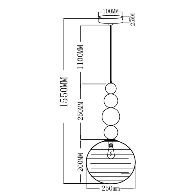 Подвесной светильник Moderli Arti V10914-P Подвесной светильник Moderli Arti V10914-P