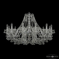 Подвесная люстра Bohemia Ivele Crystal 1409/12/360 Ni