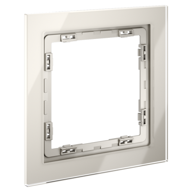 Рамка на 1 пост Voltum S70 VLS110103 (кашемир, стекло)