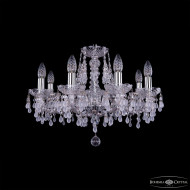 Подвесная люстра Bohemia Ivele Crystal 1410/8/195 Ni V0300