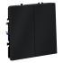 Выключатель с самовозвратом двухклавишный Voltum S70 VLS020607 (графит)