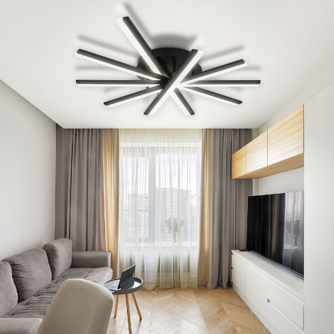 Потолочная люстра Natali Kovaltseva Line LED LAMPS 81174 Потолочная люстра Natali Kovaltseva Line LED LAMPS 81174