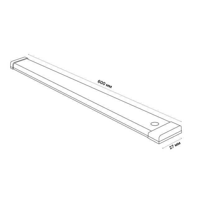 Мебельный светильник Uniel ULI-F49-8W/4200K SENSOR IP40 SILVER UL-00011967 Мебельный светильник Uniel ULI-F49-8W/4200K SENSOR IP40 SILVER UL-00011967