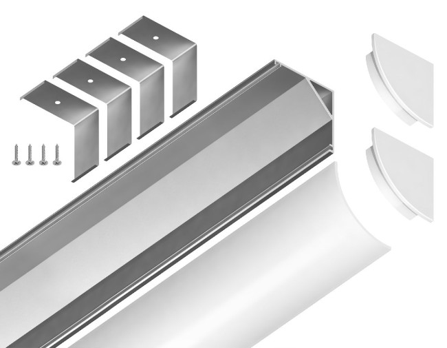 Алюминиевый угловой профиль Ambrella Light Alum Profile GP2100AL Алюминиевый угловой профиль Ambrella Light Alum Profile GP2100AL