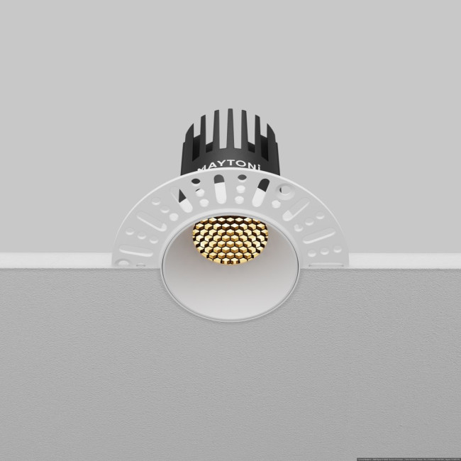 Встраиваемый светильник Maytoni Dip DL119-10W-2.7K-TRS-W