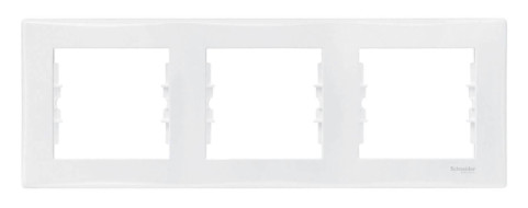 Рамка 3-постовая Schneider Electric Sedna SDN5800521