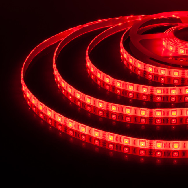 Светодиодная лента Elektrostandard 12V 14,4W 60Led 5050 IP65 RGB, 5м 4690389082139 Светодиодная лента Elektrostandard 12V 14,4W 60Led 5050 IP65 RGB, 5м 4690389082139