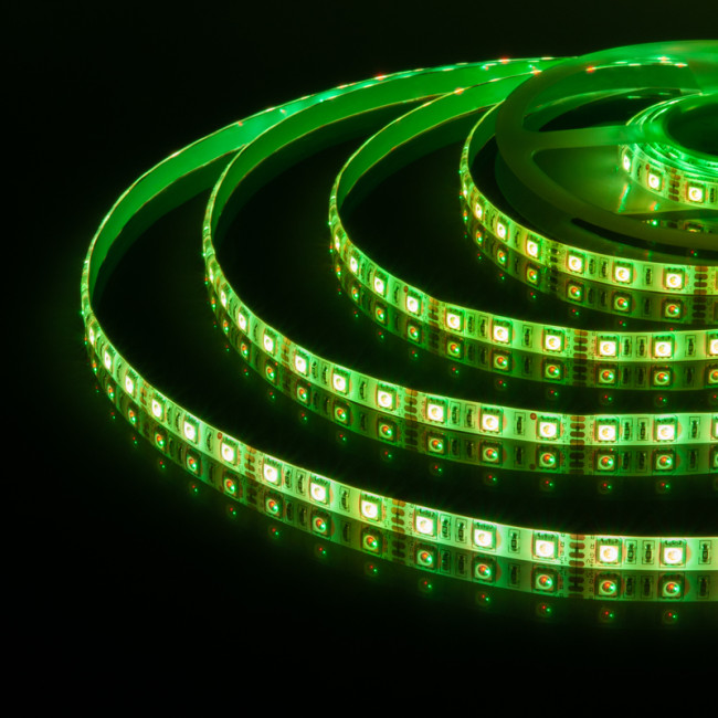 Светодиодная лента Elektrostandard 12V 14,4W 60Led 5050 IP65 RGB, 5м 4690389082139 Светодиодная лента Elektrostandard 12V 14,4W 60Led 5050 IP65 RGB, 5м 4690389082139