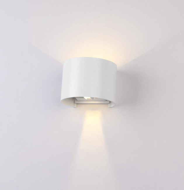 Уличный настенный светильник DesignLed GW-A310R-6-WH-NW 002100 Уличный настенный светильник DesignLed GW-A310R-6-WH-NW 002100