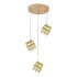 Подвесной светильник Indigo Radioso 12048/3P Gold V000134L Подвесной светильник Indigo Radioso 12048/3P Gold V000134L