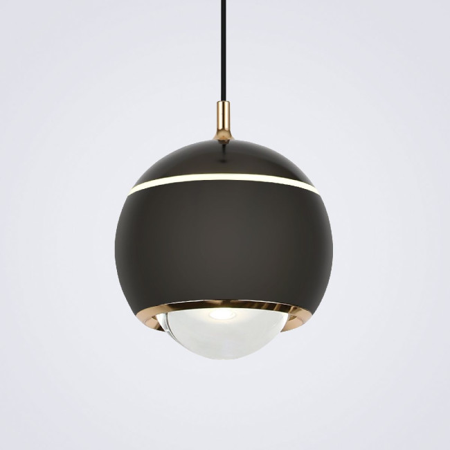Подвесной светильник LED4U L8753-1 BK Подвесной светильник LED4U L8753-1 BK
