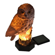 Садовый светильник на солнечной батарее Uniel USL-S-829/PM290 BROWN OWL UL-00011605