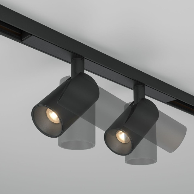 Трековый магнитный светильник Maytoni Focus Duo TR176-1-2X5WTW-M-B