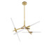 Подвесная люстра Loft IT Agnes 10399/6 GD Подвесная люстра Loft IT Agnes 10399/6 GD