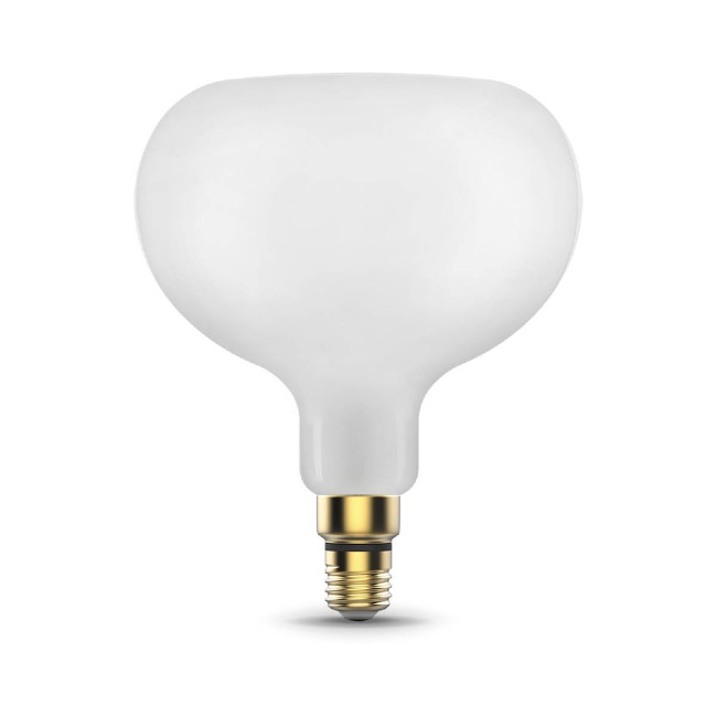 Лампа светодиодная филаментная диммируемая Gauss E27 10W 4100К матовая 1017802210-D Лампа светодиодная филаментная диммируемая Gauss E27 10W 4100К матовая 1017802210-D