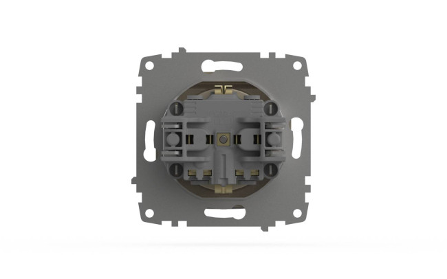 Розетка с крышкой и заземлением ELBI Zena Vega 609-012500-218 Розетка с крышкой и заземлением ELBI Zena Vega 609-012500-218