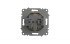 Розетка с крышкой и заземлением ELBI Zena Vega 609-012500-218 Розетка с крышкой и заземлением ELBI Zena Vega 609-012500-218