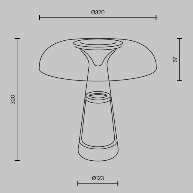 Настольная лампа Maytoni Artefact MOD484TL-L8BK Настольная лампа Maytoni Artefact MOD484TL-L8BK