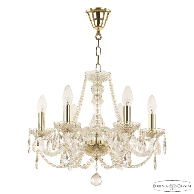 Подвесная люстра Bohemia Ivele Crystal 101/6/165 G Подвесная люстра Bohemia Ivele Crystal 101/6/165 G