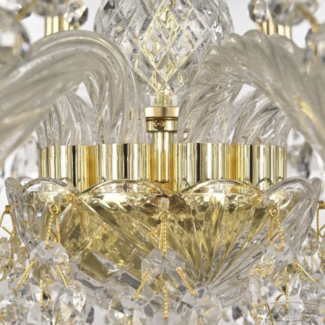 Подвесная люстра Bohemia Ivele Crystal 107/10/200 G Подвесная люстра Bohemia Ivele Crystal 107/10/200 G