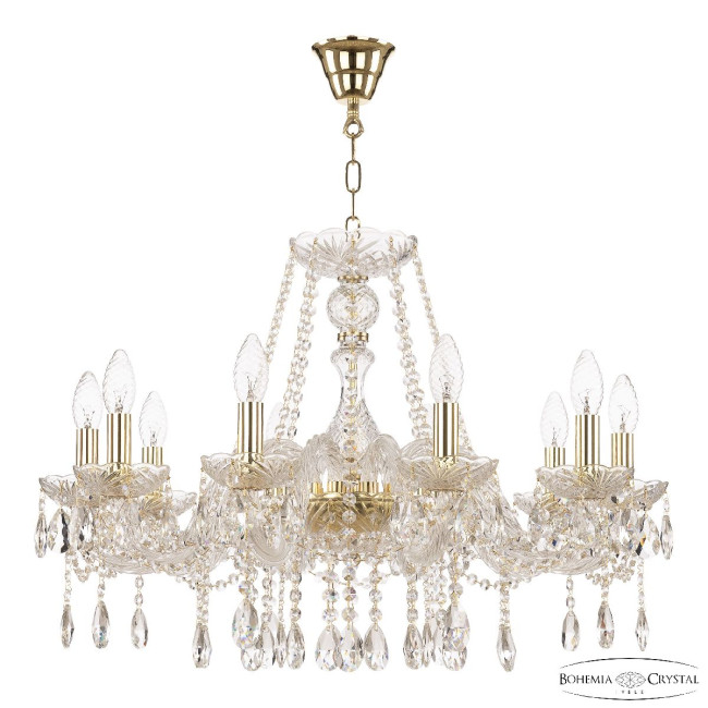 Подвесная люстра Bohemia Ivele Crystal 116/10/240 G Подвесная люстра Bohemia Ivele Crystal 116/10/240 G