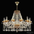 Подвесная люстра Bohemia Ivele Crystal 5413/12/300 G Amber/M-1F Подвесная люстра Bohemia Ivele Crystal 5413/12/300 G Amber/M-1F