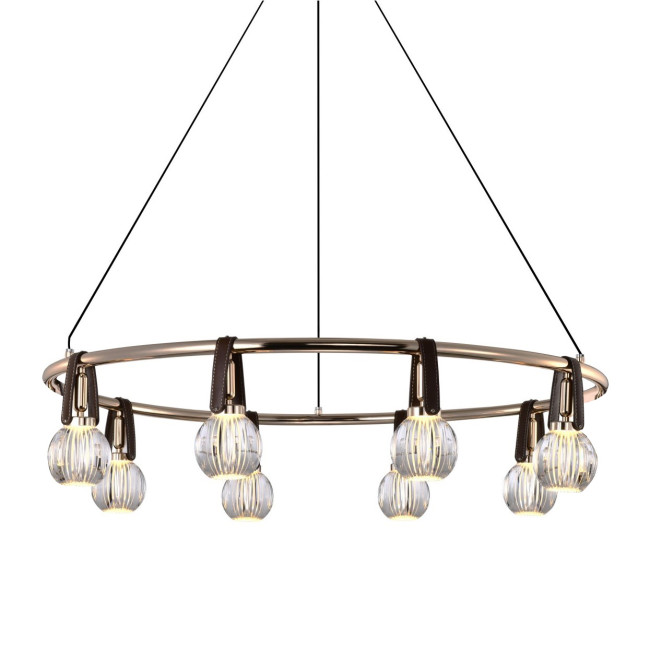 Люстра P0853-8C gold