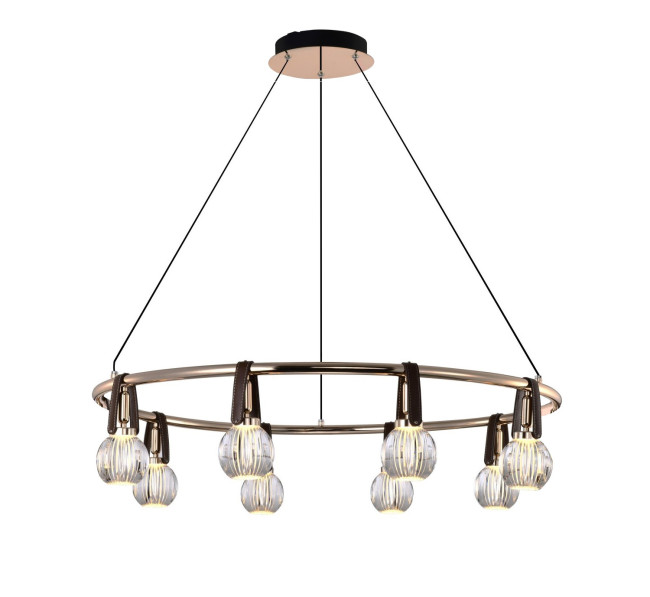 Люстра P0853-8C gold