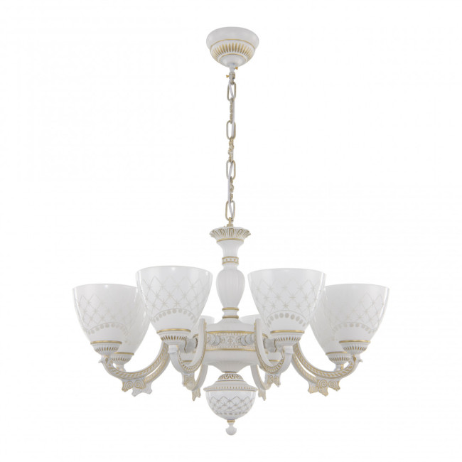 Подвесная люстра Arte Milano 343837/8 WT+G Подвесная люстра Arte Milano 343837/8 WT+G