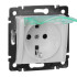 Розетка 2К+З Legrand Valena 16A 250V с/з со шторками крышкой винтовой зажим немецкий стандарт белый 774220 Розетка 2К+З Legrand Valena 16A 250V с/з со шторками крышкой винтовой зажим немецкий стандарт белый 774220