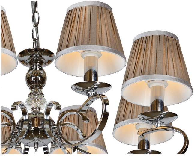 Подвесная люстра iLamp Holiday RM6116/8CR Подвесная люстра iLamp Holiday RM6116/8CR