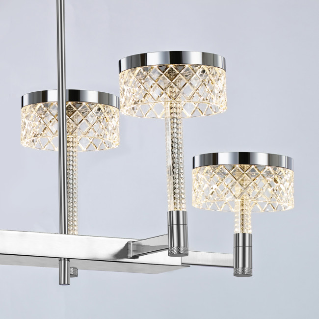 Подвесная люстра Delight Collection MD21020075 MD21020075-6B chrome Подвесная люстра Delight Collection MD21020075 MD21020075-6B chrome