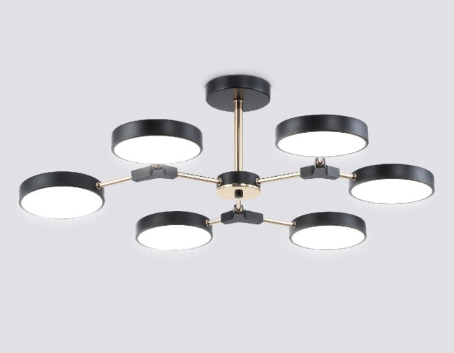 Люстра на штанге Ambrella Light Linetech Comfort FL516334 Люстра на штанге Ambrella Light Linetech Comfort FL516334