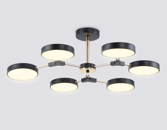 Люстра на штанге Ambrella Light Linetech Comfort FL516334 Люстра на штанге Ambrella Light Linetech Comfort FL516334