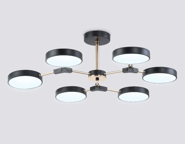 Люстра на штанге Ambrella Light Linetech Comfort FL516334 Люстра на штанге Ambrella Light Linetech Comfort FL516334