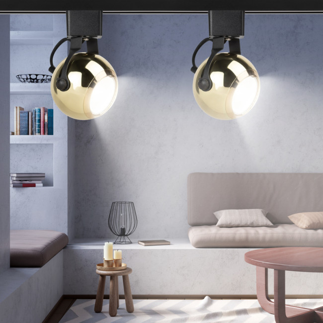 Трековый светильник Эра TR35-GU10 GD Б0053299