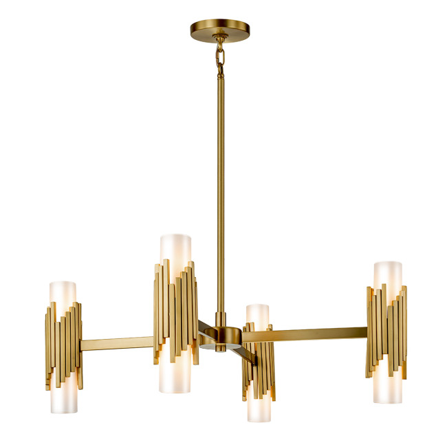 Подвесная люстра Elstead Lighting MARVELE8-AB-OPAL Подвесная люстра Elstead Lighting MARVELE8-AB-OPAL