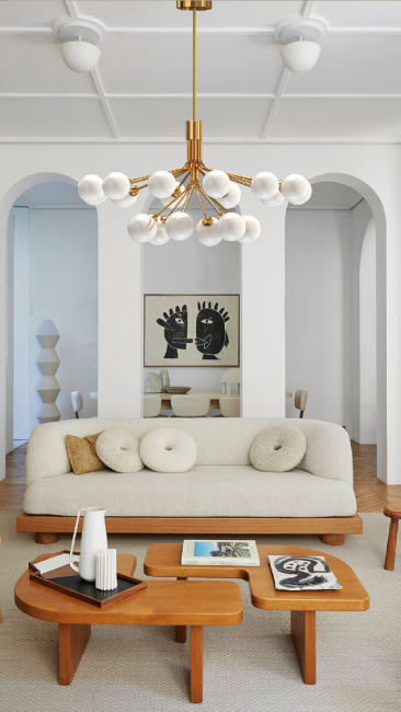 Люстра на штанге Milosh Tendence Lola 0856CL-18CO Люстра на штанге Milosh Tendence Lola 0856CL-18CO