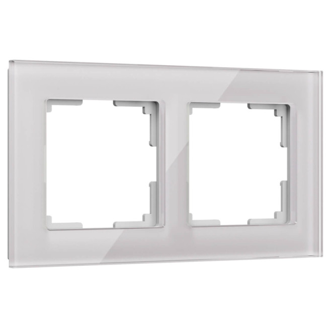 Рамка на 2 поста Werkel Favorit дымчатый W0021117 4690389159695 Рамка на 2 поста Werkel Favorit дымчатый W0021117 4690389159695